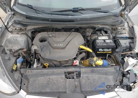 2012 Hyundai Veloster Base W/Gray из США, поврежденный, VIN KMHTC6AD3CU055091